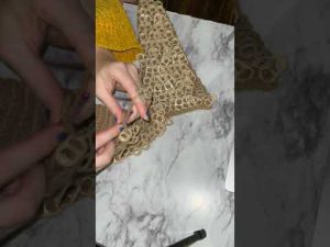 Crocheting the pop tab jacket/vest