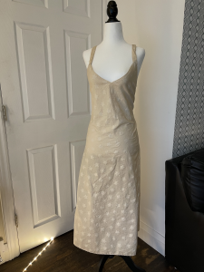Gone Girl Dress - Dyed with Coffee