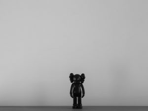 “Electroman Adventures” - 02: Statue on Geometric Table. Flat Space (Block 43-44)