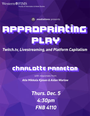 Appropriating Play Appropriating Play