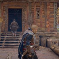 Walking past a village’s fowl farm. Limited Space (Block, 52-55)