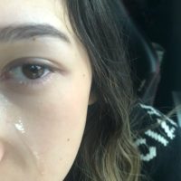 04: Student athlete gets frustrated at her bad marks and starts to cry. Extreme close up (Bordwell and Thompson, 189).