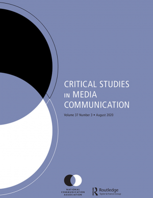 Politics and porn Cover of the Critical Studies in Media Communication Journal