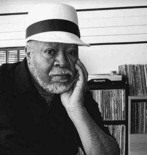 Jay McGee as a Canadian Hip-hop Pioneer Photo of Jay McGee in black and white