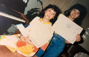 How the model minority myth affects me Florence Hwang as a youth