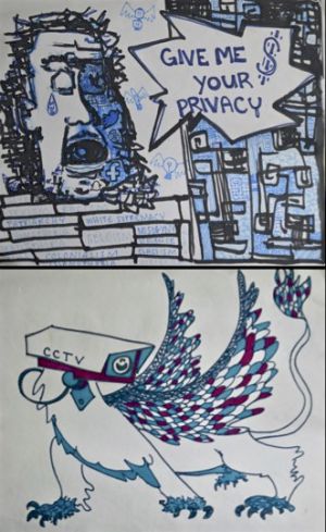 Expression in the Virtual Public Cover Art created by Dillon Black