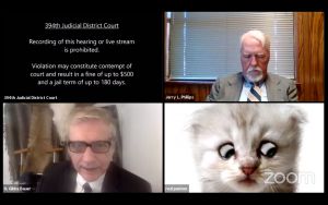 The Perils of Zoom Courts Zoom Call