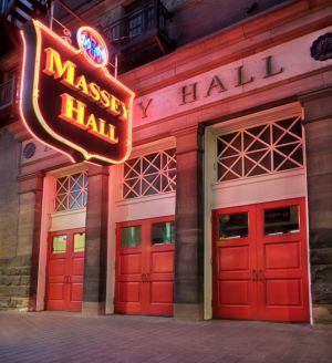 'Magical musical moments’ of Massey Hall Massey Hall in red lights