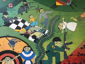 The Chalatenango Massacres Chalatenango Massacres mural
