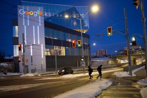 Canada's new bill supporting news media Google’s offices in Kitchener, Ontario, in 2020