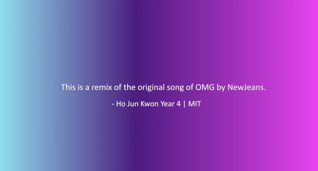 "NewJeans - OMG (Remix)" - Ho Jun Kwon "NewJeans - OMG (Remix)" - Ho Jun Kwon