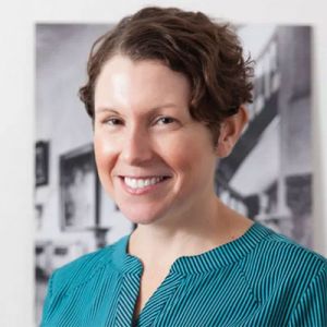 Shannon Mattern presents "Case Logics" Head shot of Professor Shannon Mattern